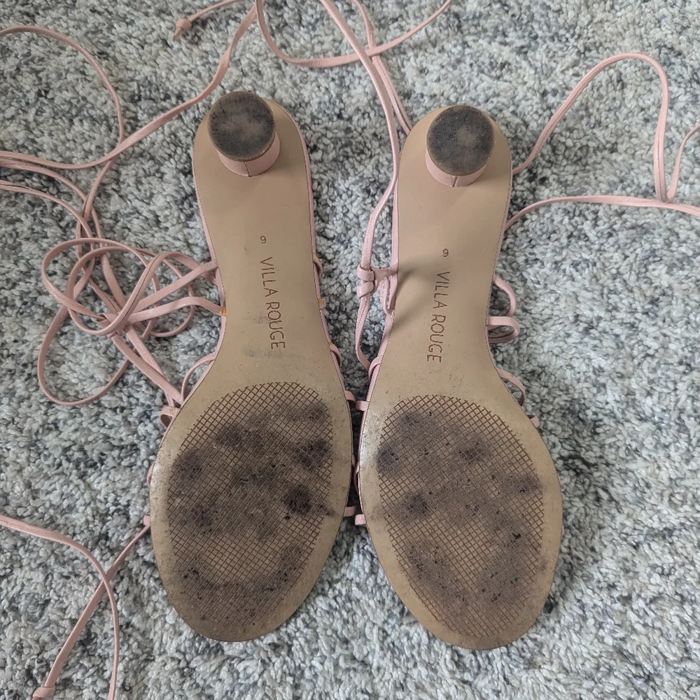 Villa Rouge Pink Sandals
